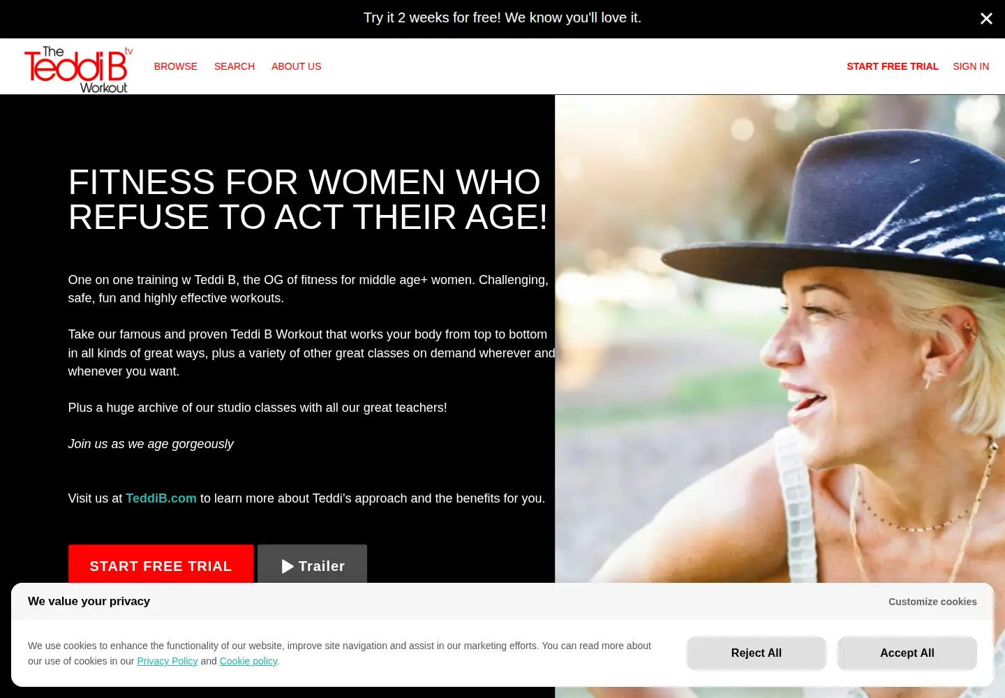 Screenshot of teddib.tv