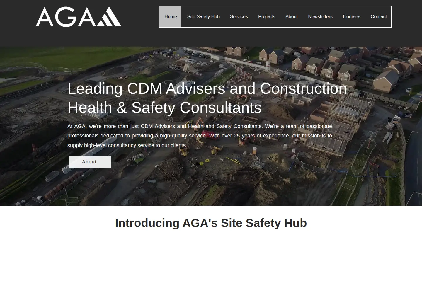 Screenshot of aga-ltd.co.uk