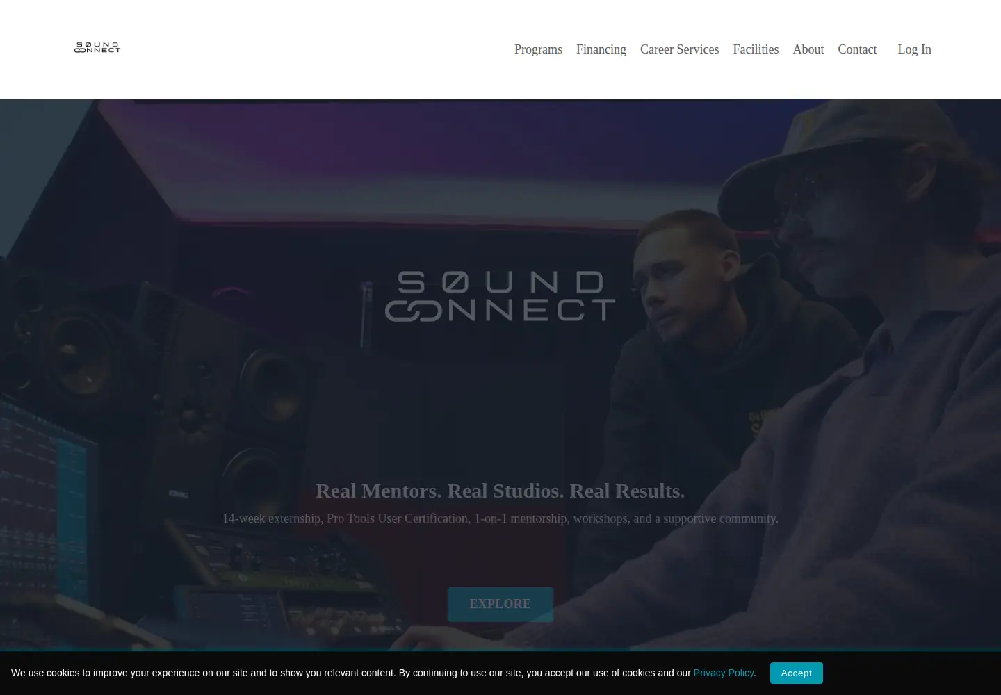 Screenshot of soundconnect.world