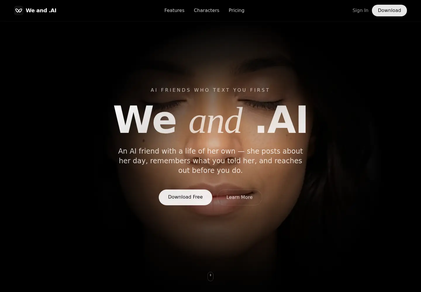 Screenshot of weand.ai