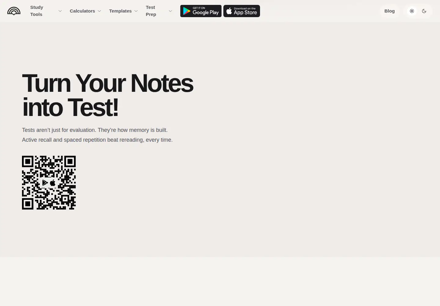 Screenshot of testopia.app