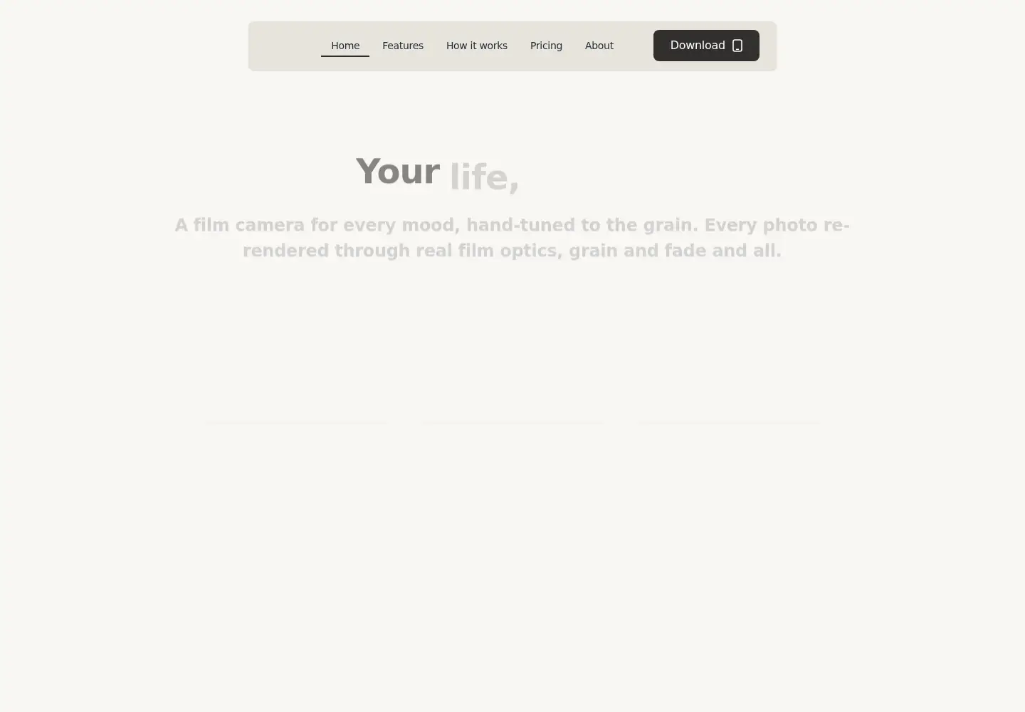 Screenshot of vntg.app