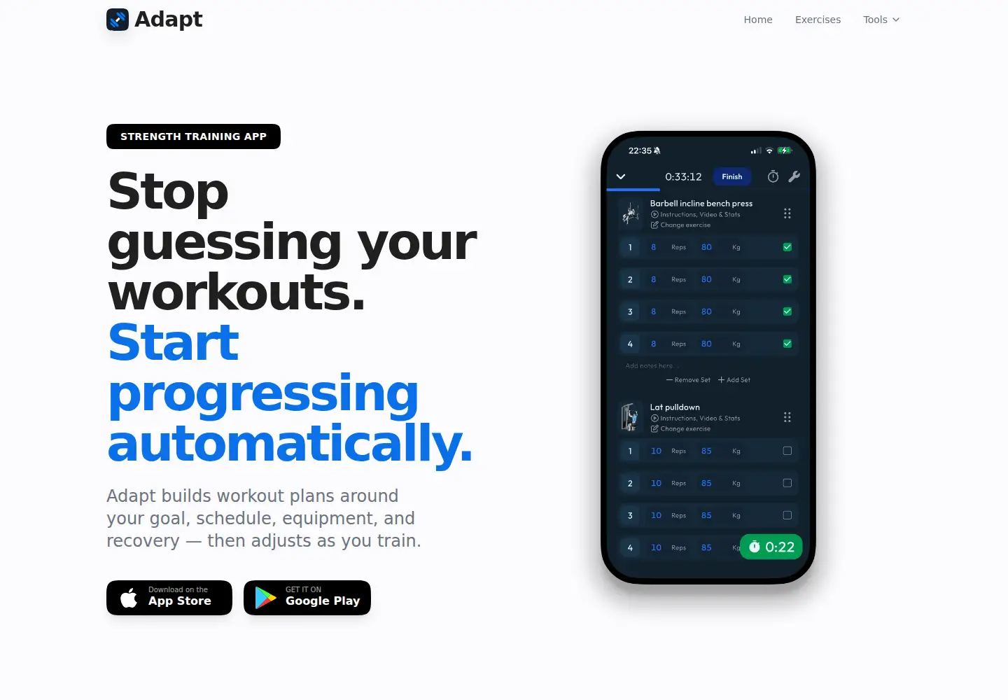 Screenshot of adapt-hub.com