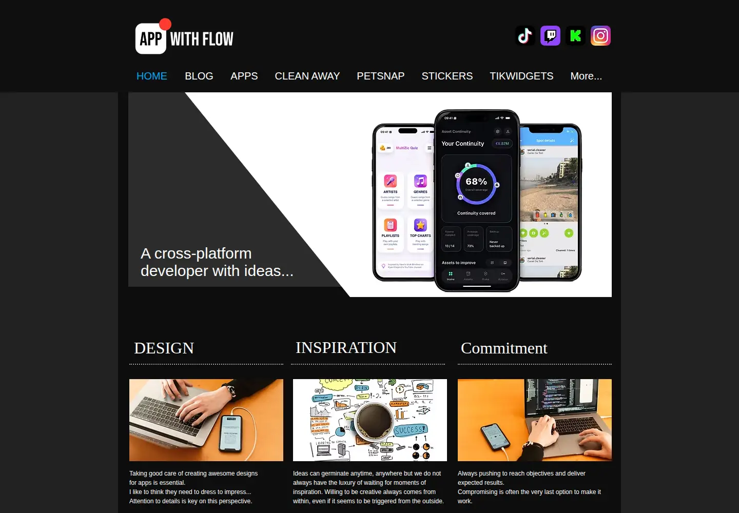 Screenshot of appwithflow.com