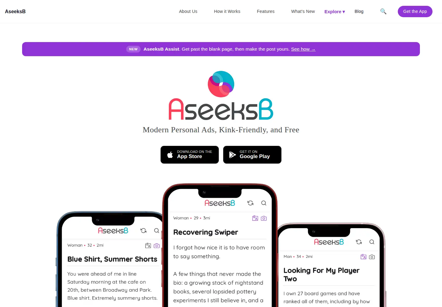 Screenshot of aseeksb.com