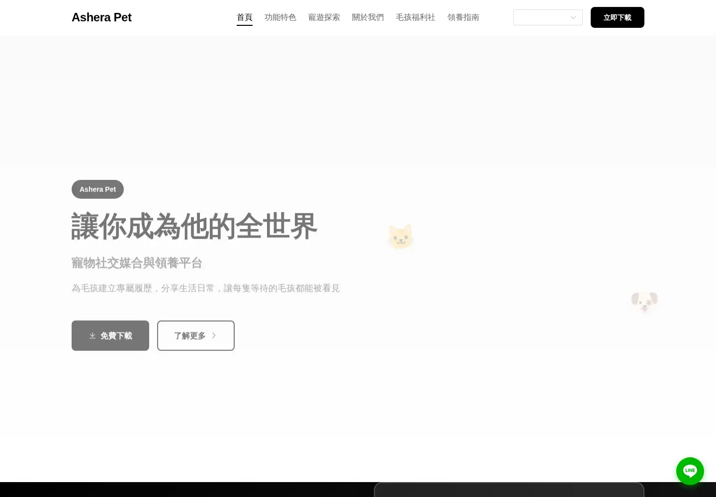 Screenshot of asherapet.com