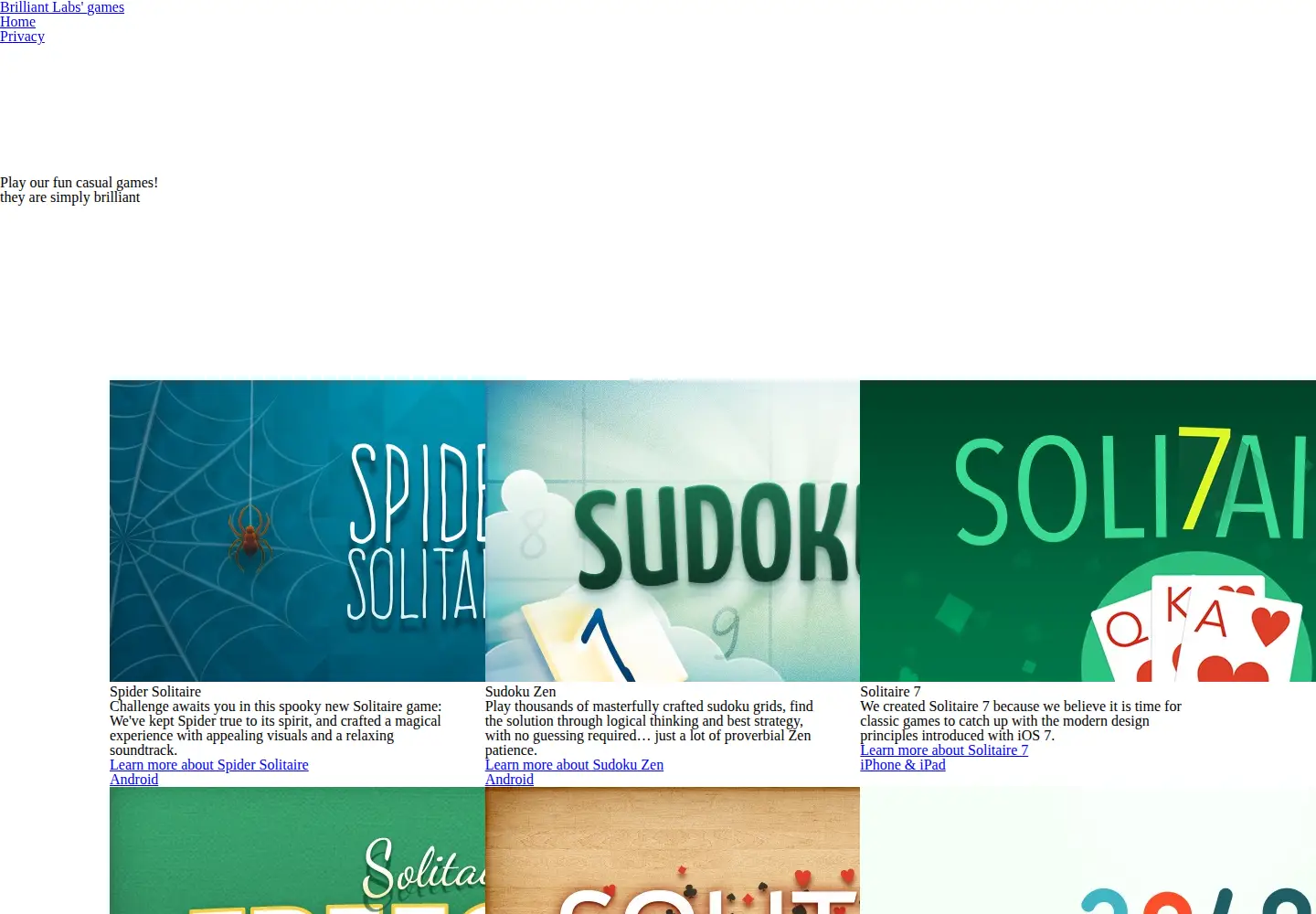 Screenshot of brilliant-labs.com