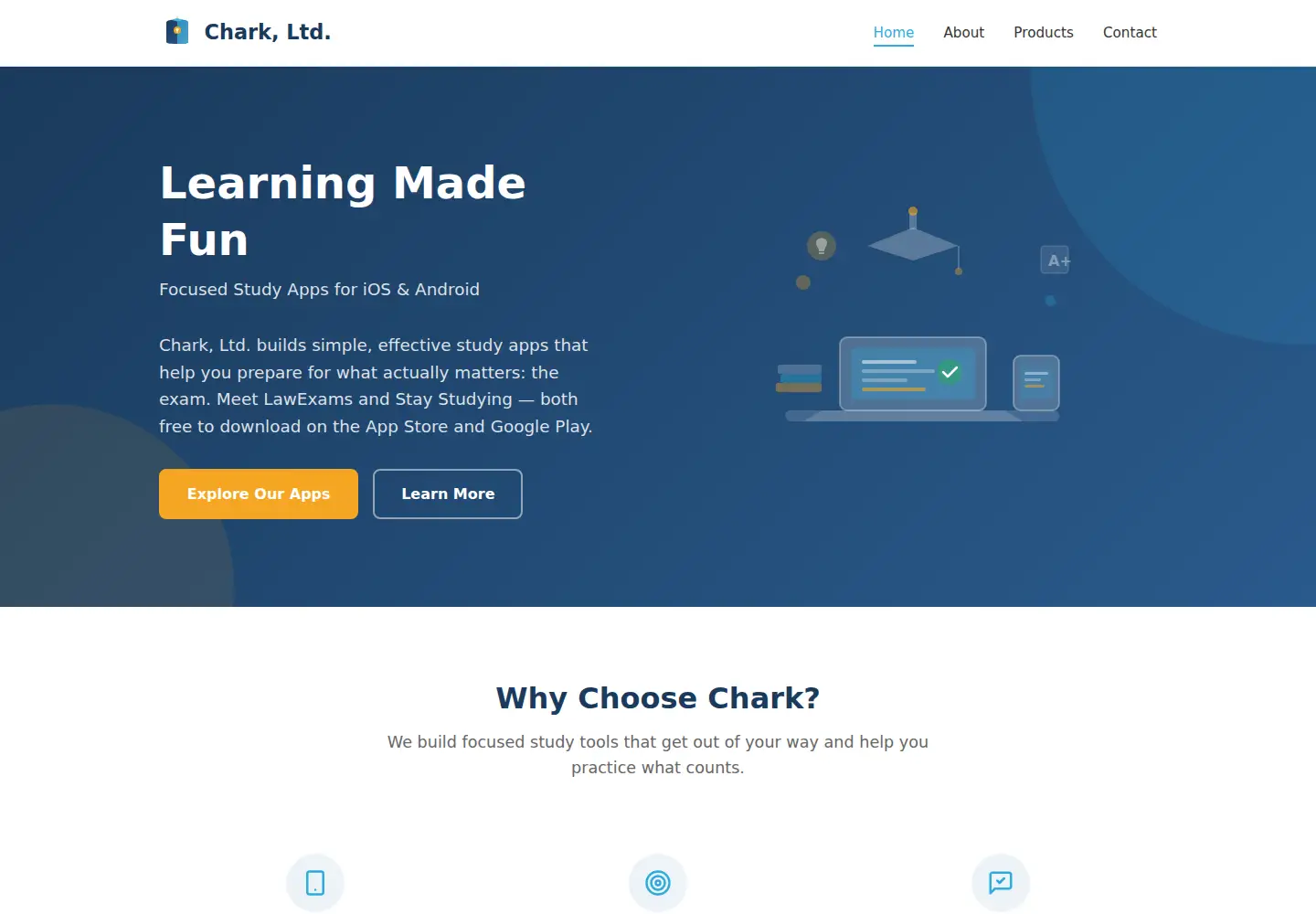 Screenshot of charkltd.com