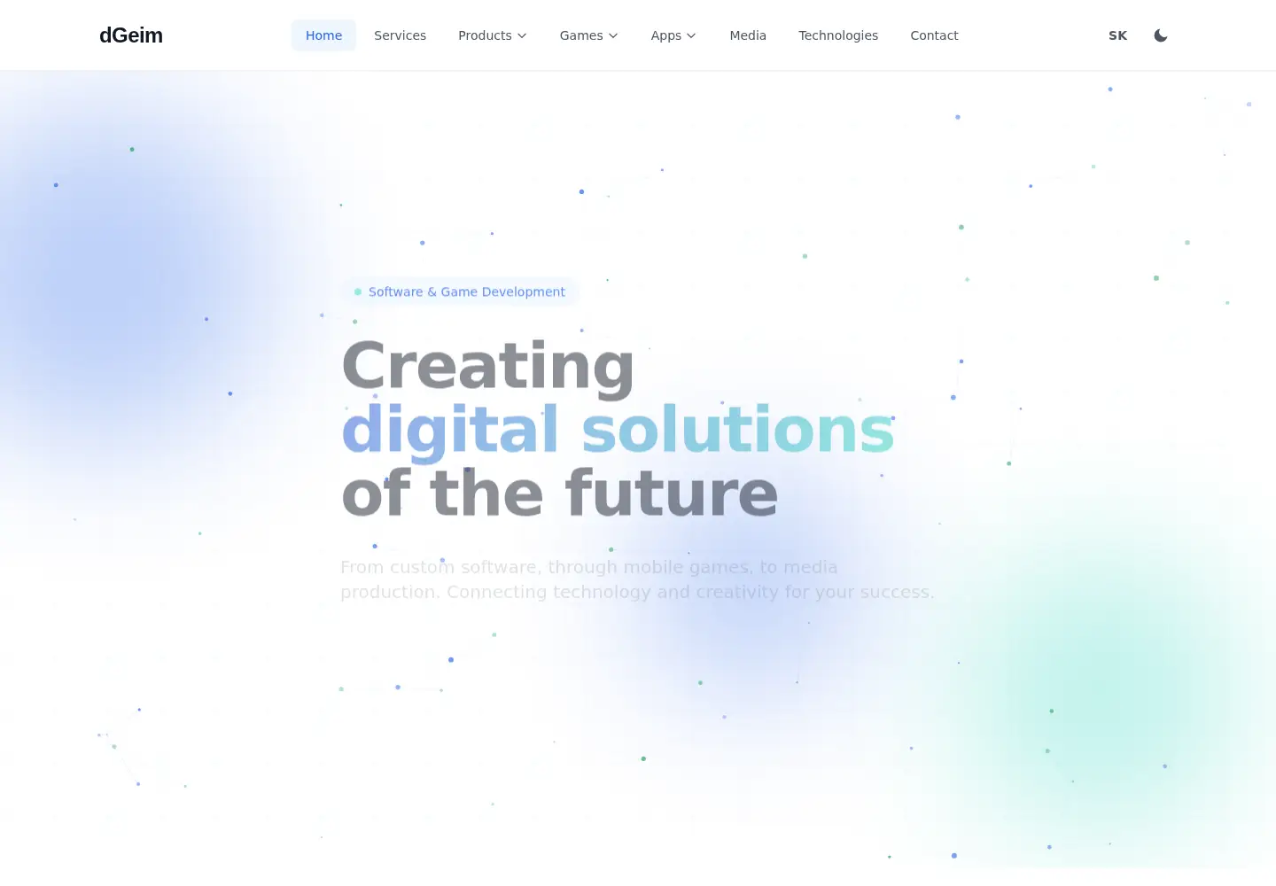 Screenshot of dgeim.com