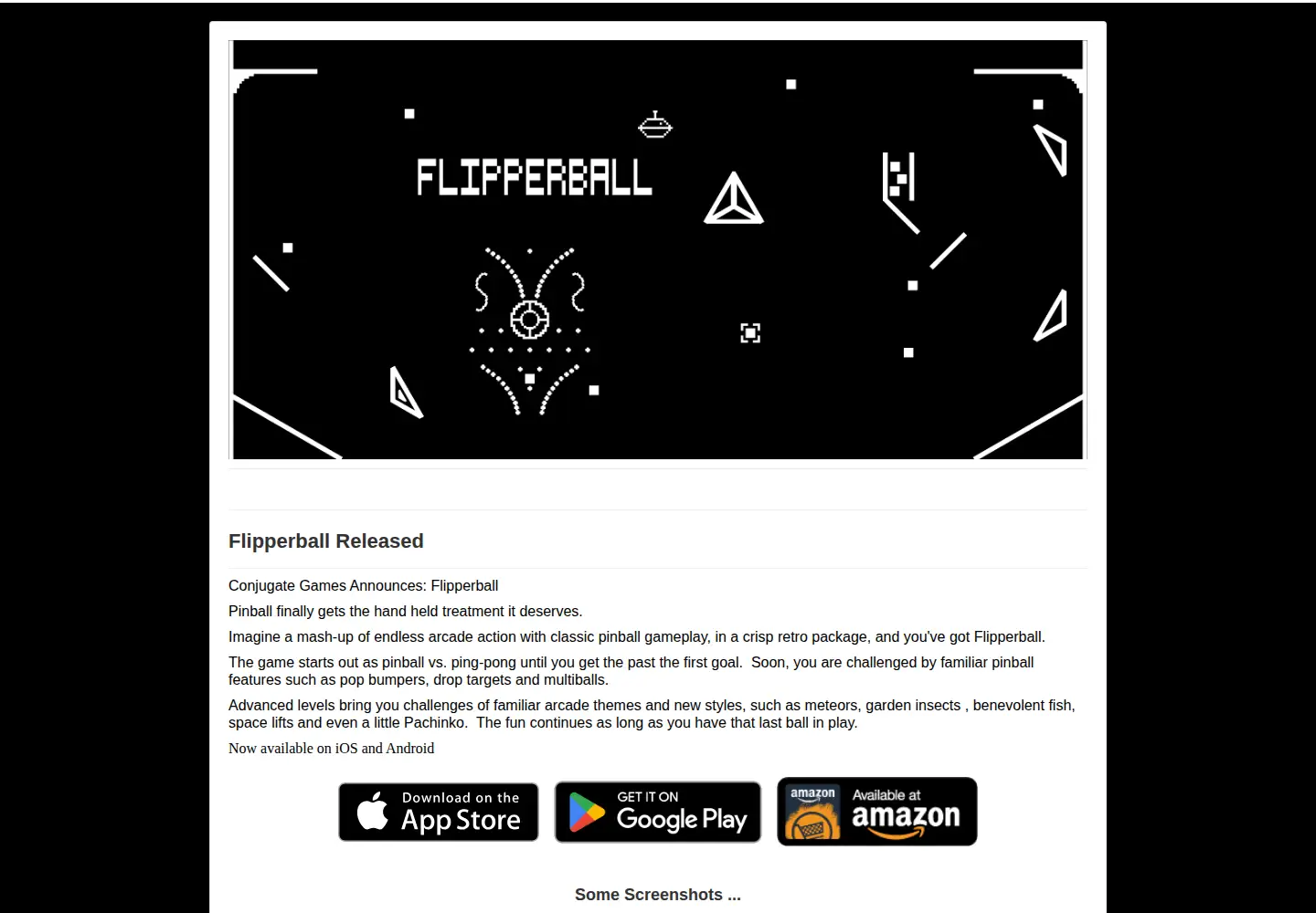 Screenshot of flipperball.com