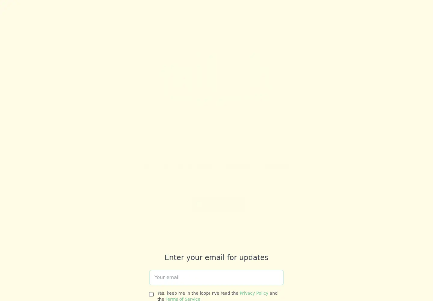 Captured homepage of getmiloh.com in the current scan