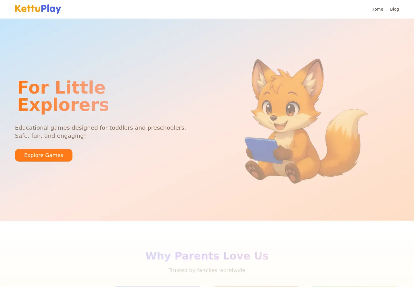 Screenshot of kettuplay.com