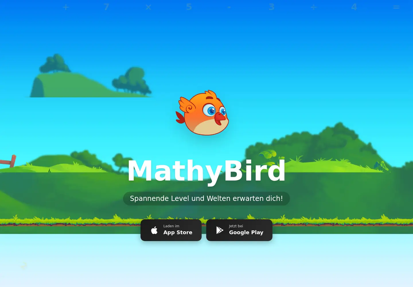 Captured homepage of mathybird.com in the current scan