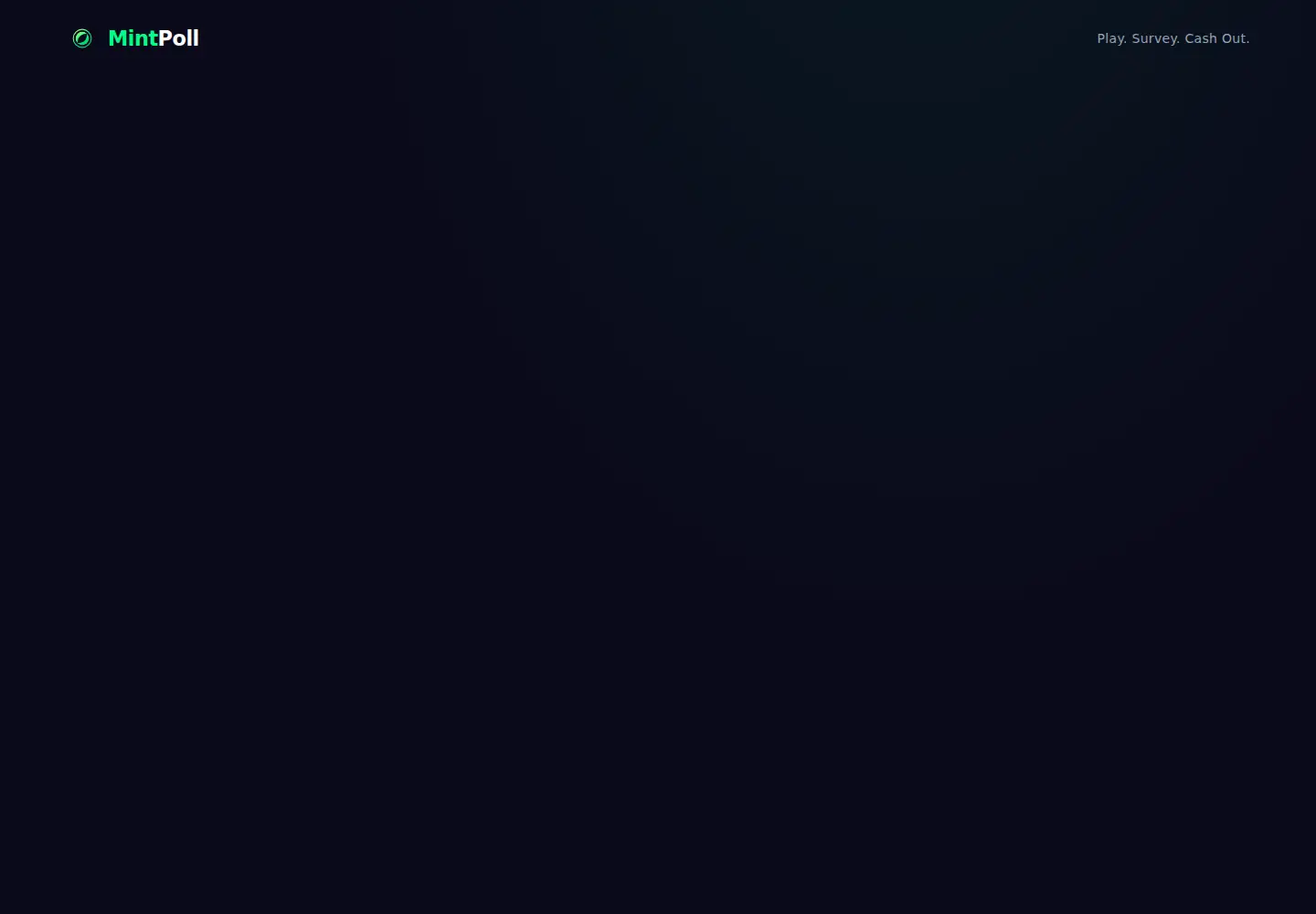 Screenshot of mintpoll.com