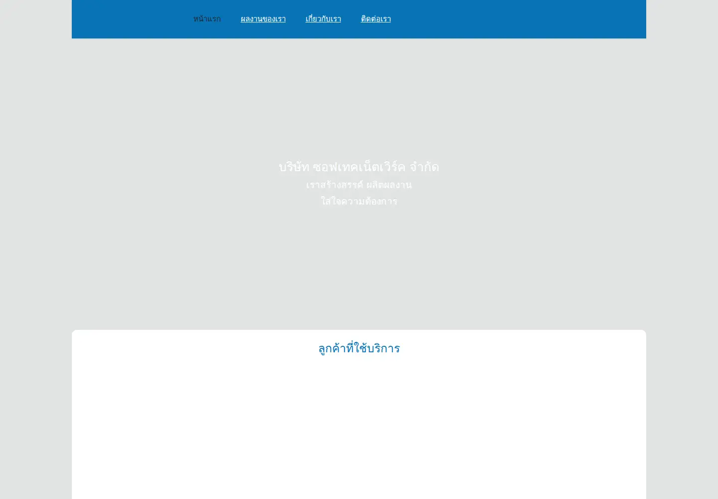 Captured homepage of softtechnw.com in the current scan