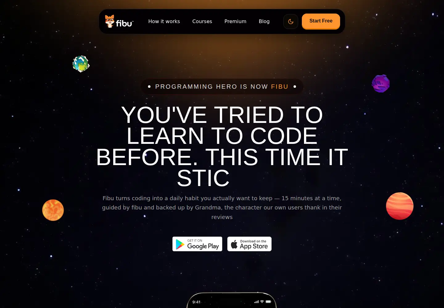 Screenshot of fibu.dev