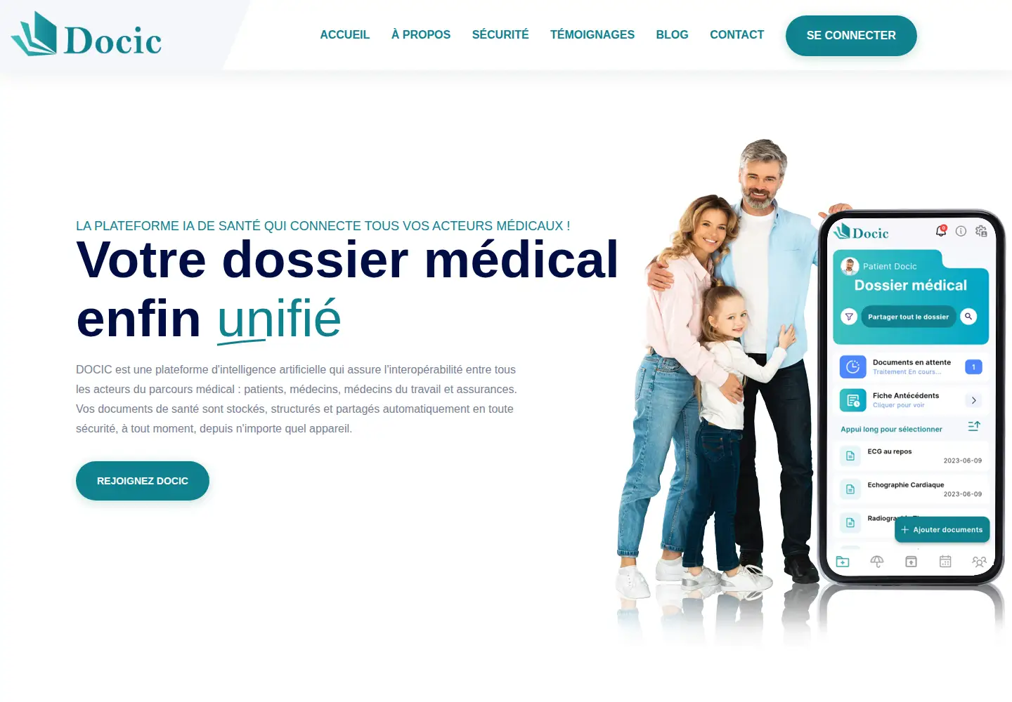 Screenshot of docic.net