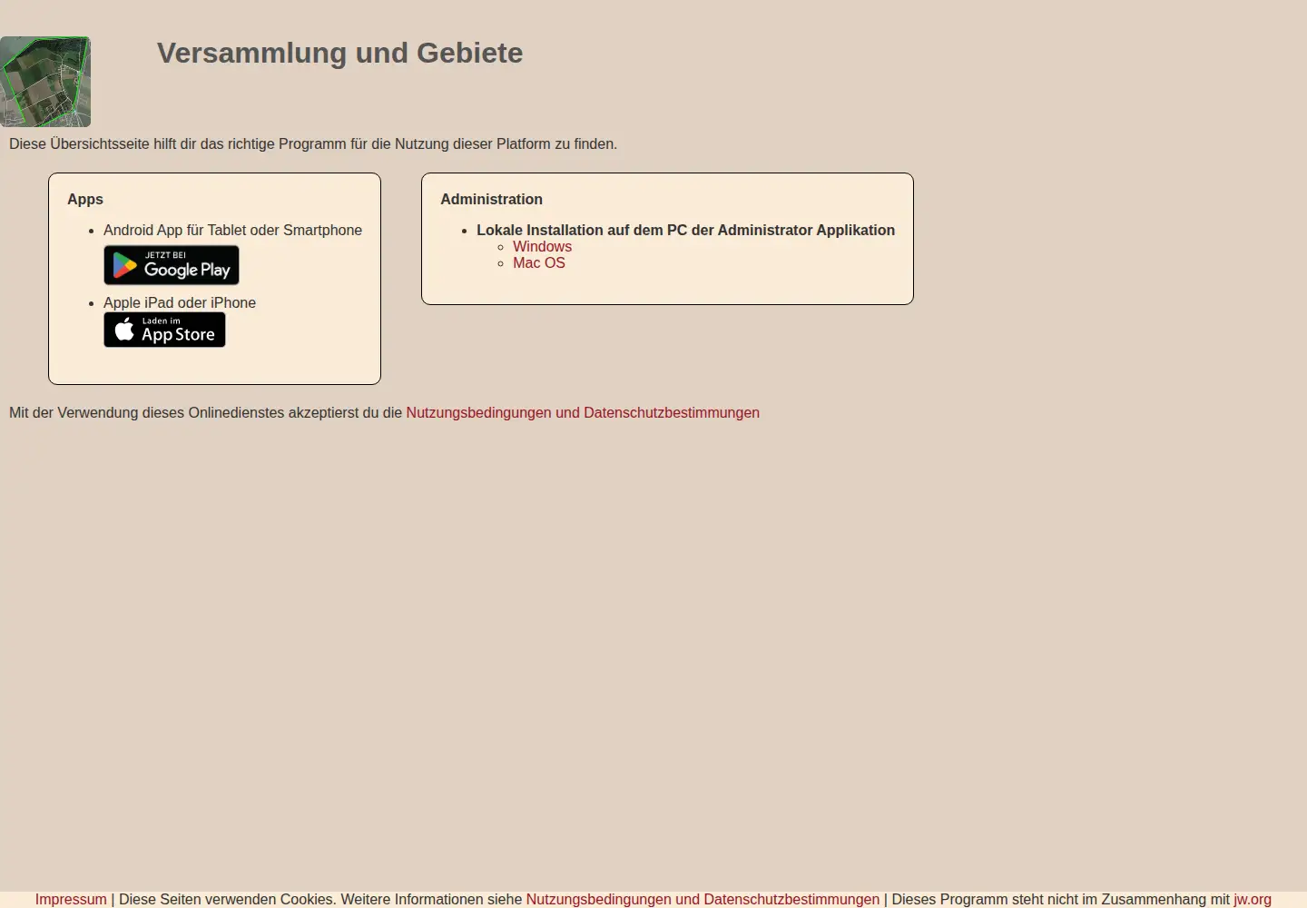 Screenshot of jw-app.org