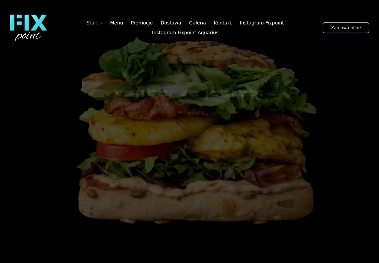 Screenshot of fixpointcafe.pl