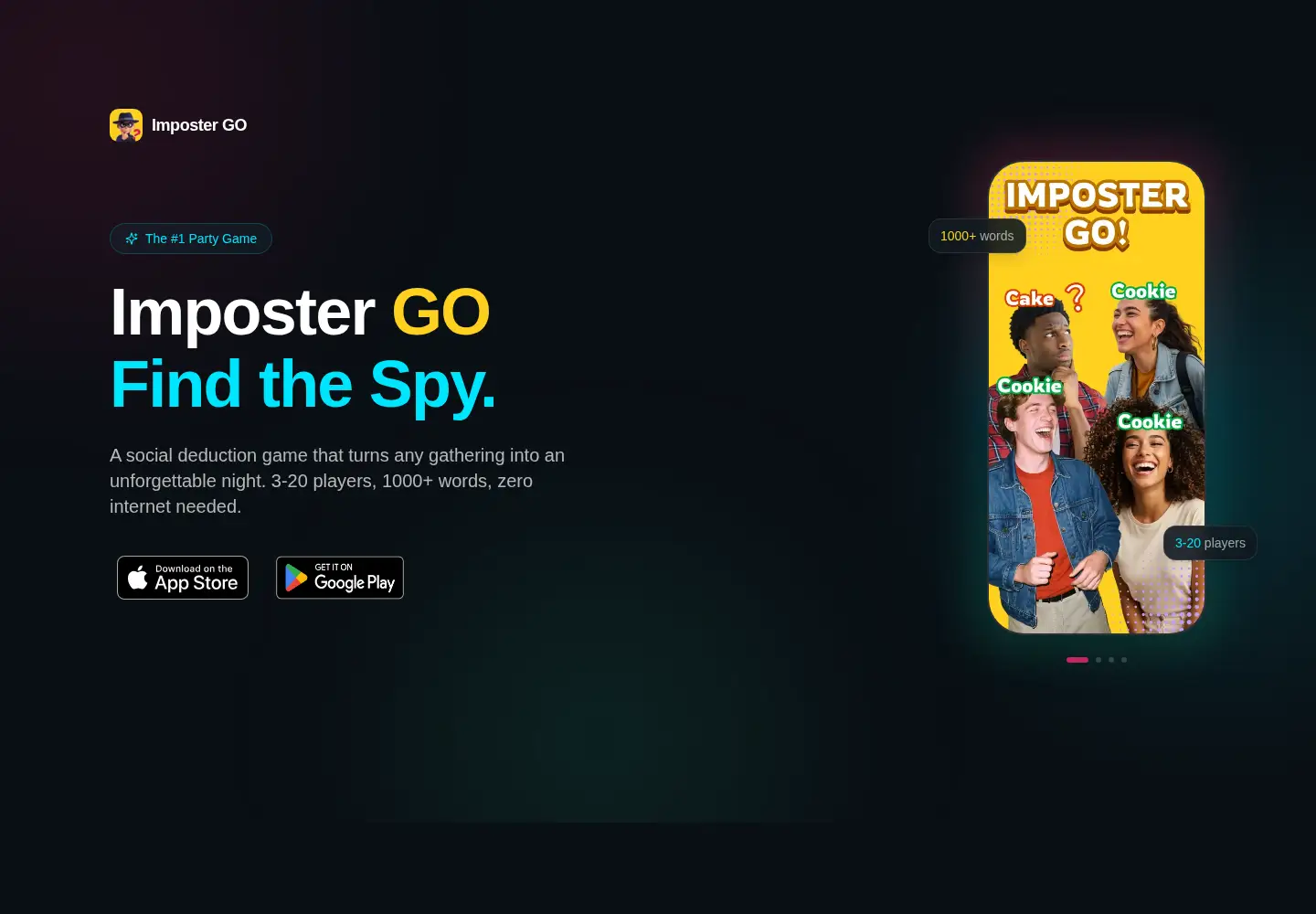 Captured homepage of impostergo.site in the current scan