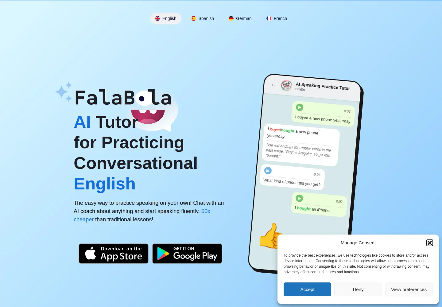 Screenshot of falabola.store