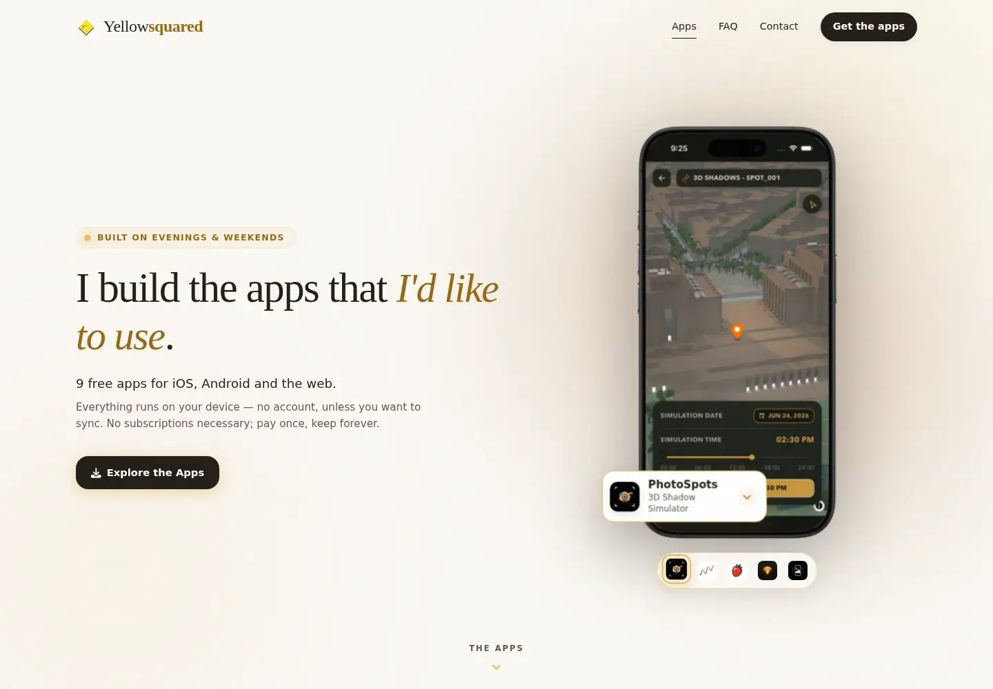 Screenshot of yellowsquared.us