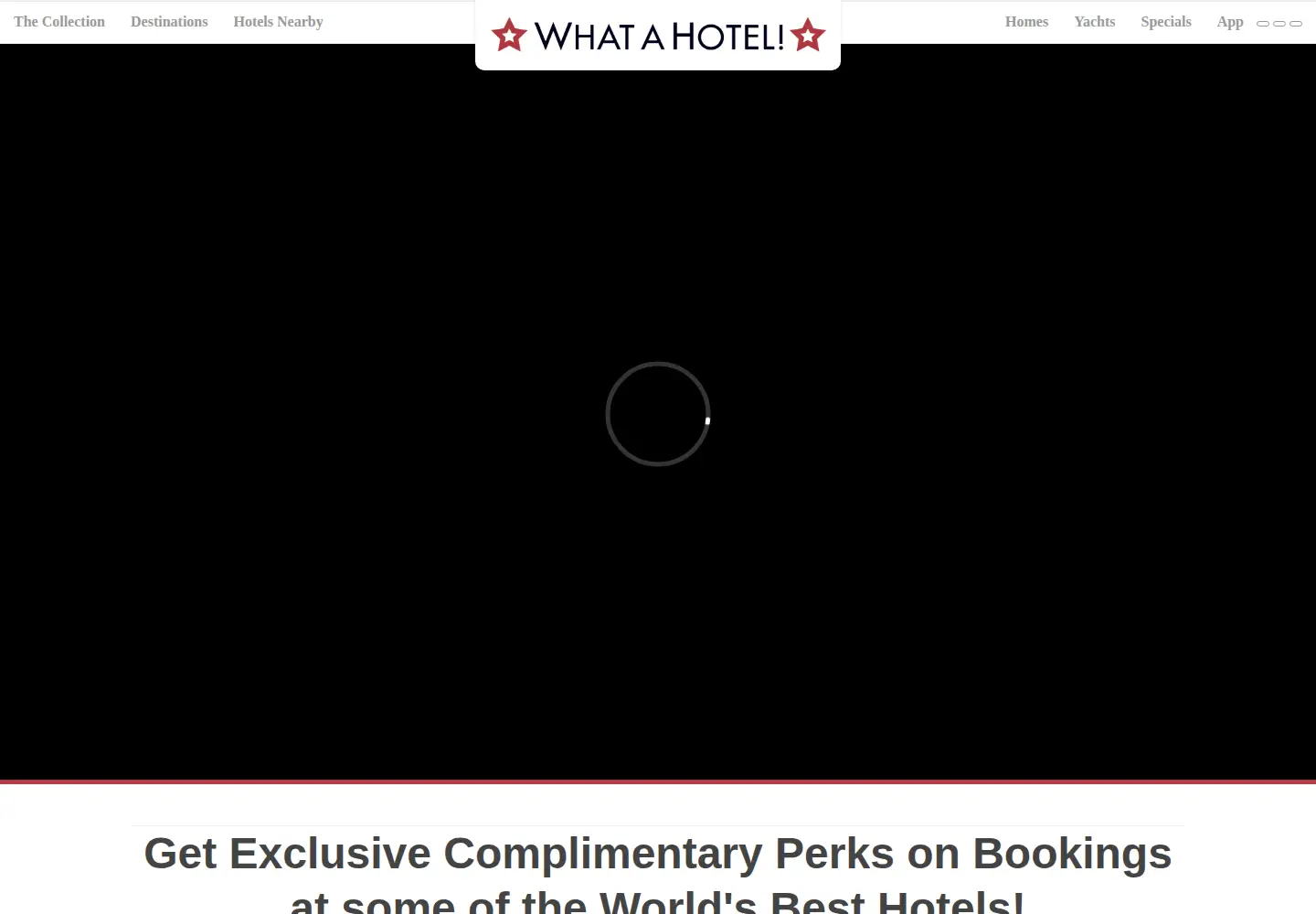 Screenshot of whatahotel.com