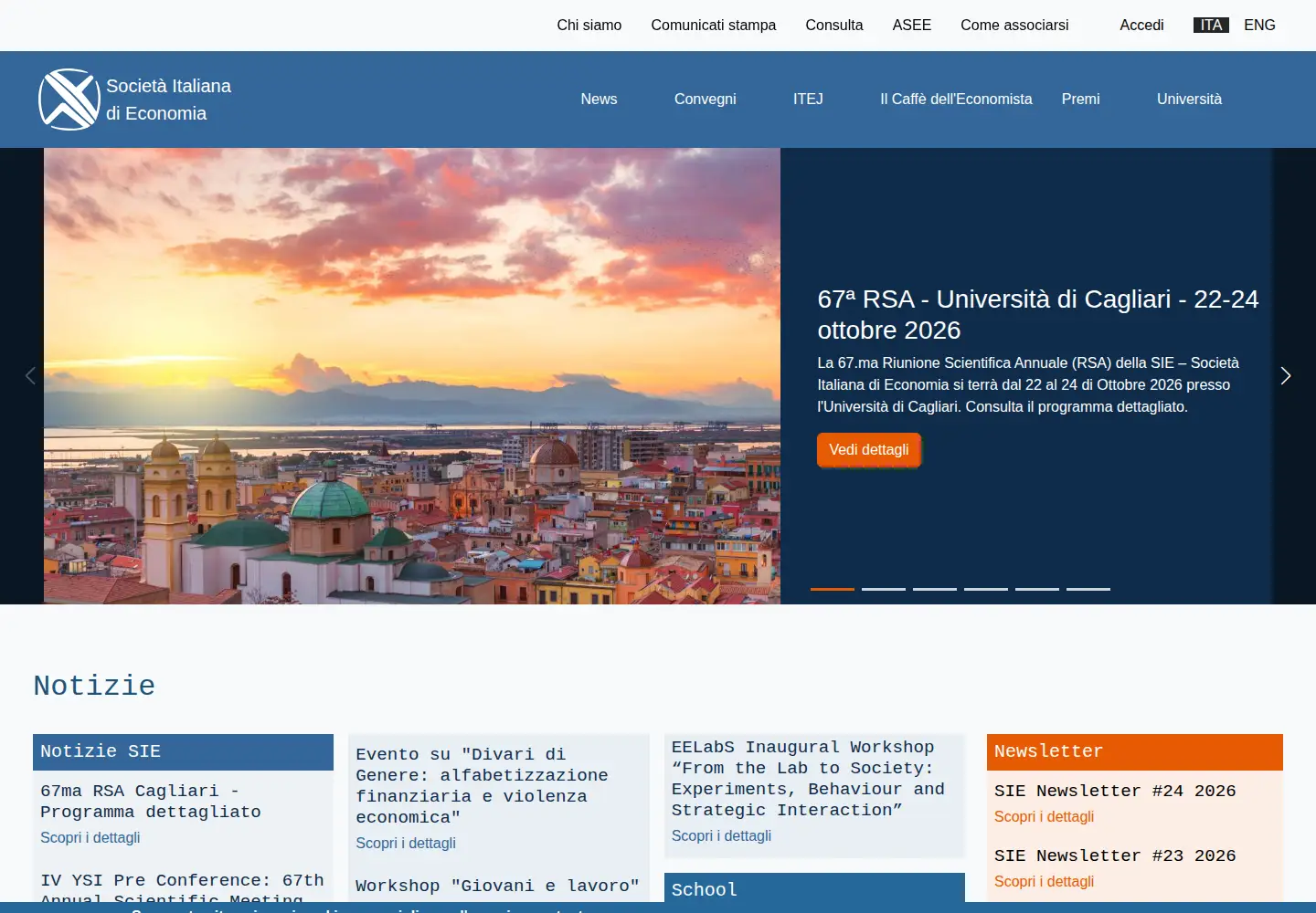 Screenshot of siecon.org