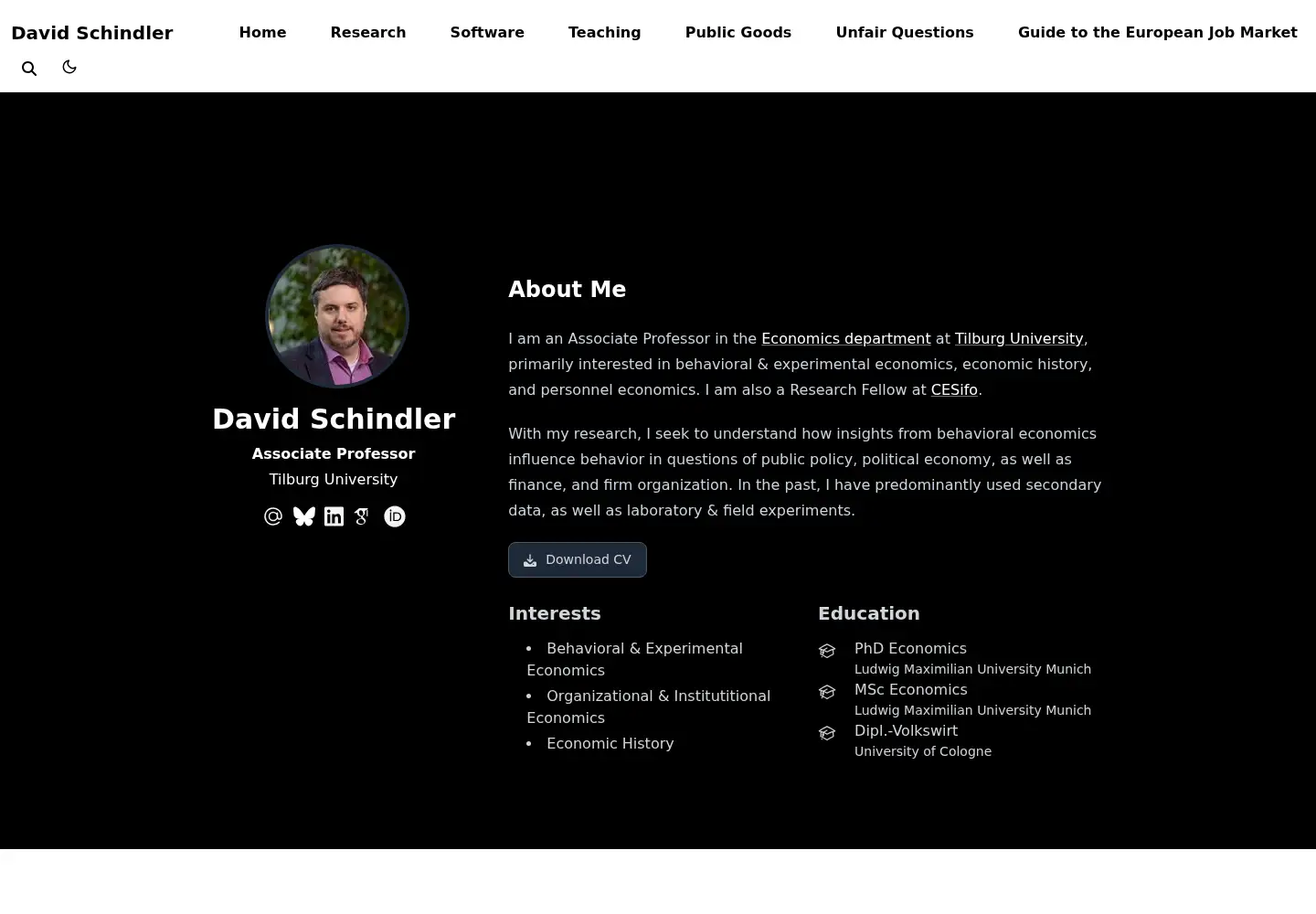Screenshot of david-schindler.de