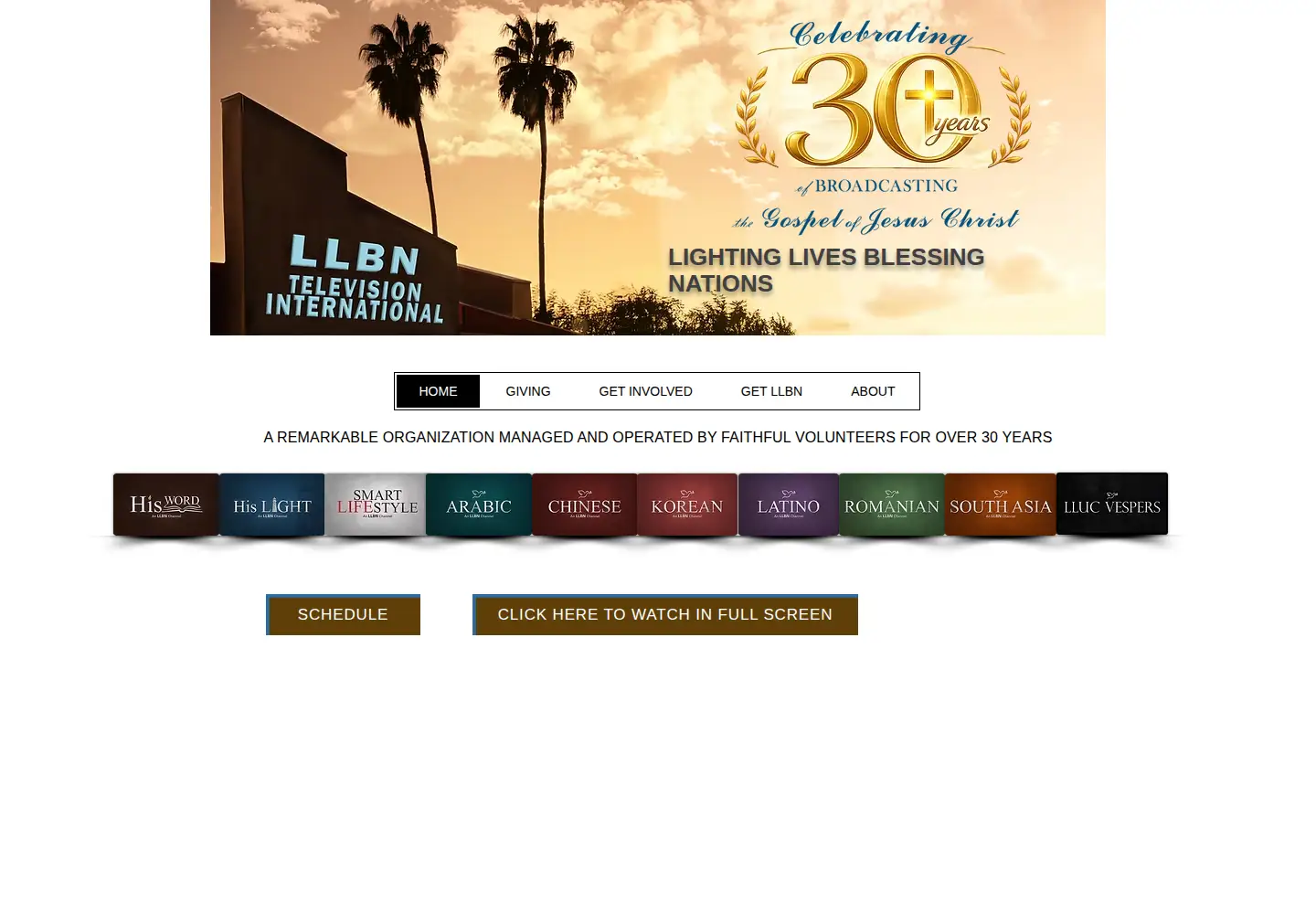 Screenshot of llbn.tv