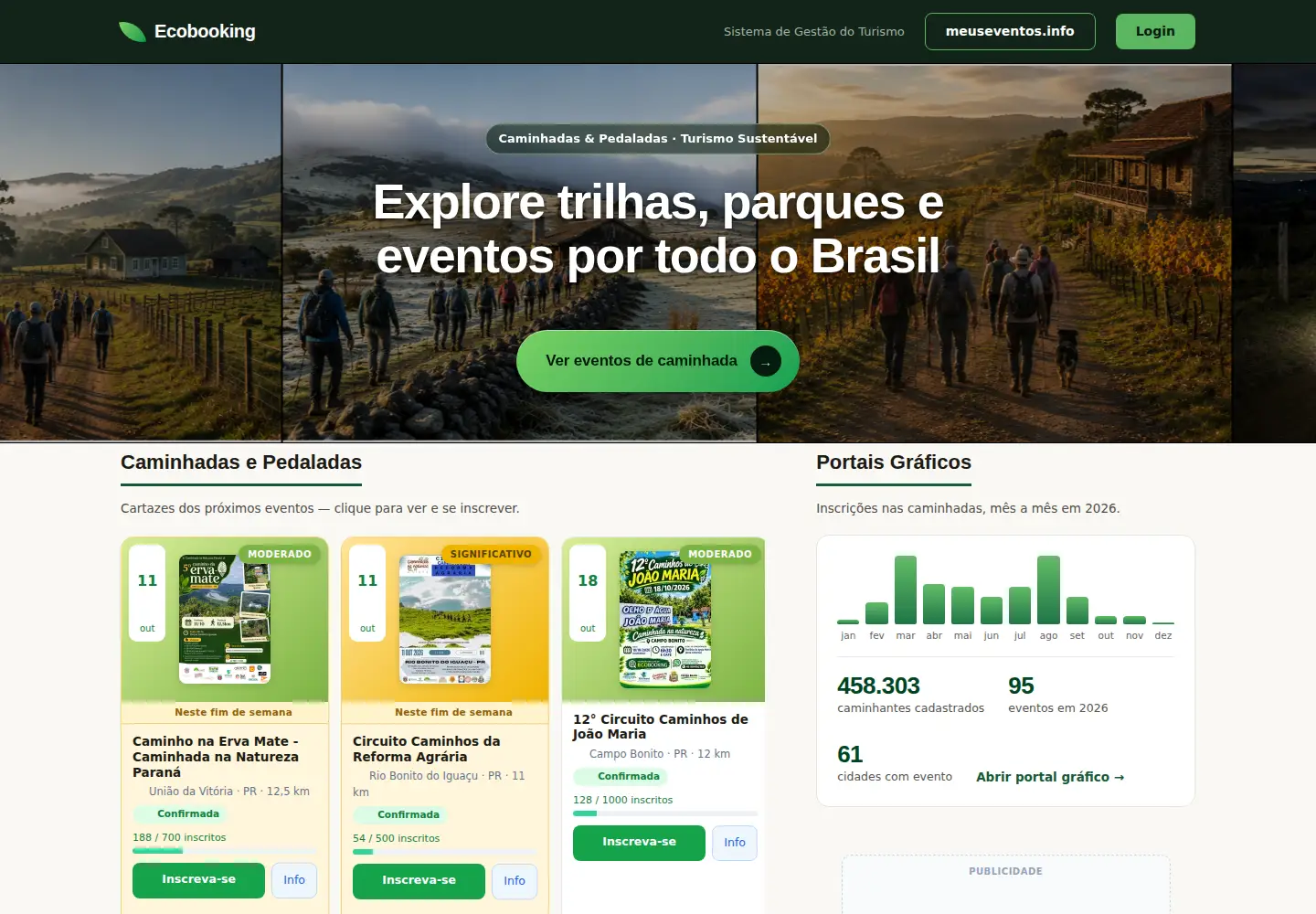 Captured homepage of ecobooking.com.br in the current scan