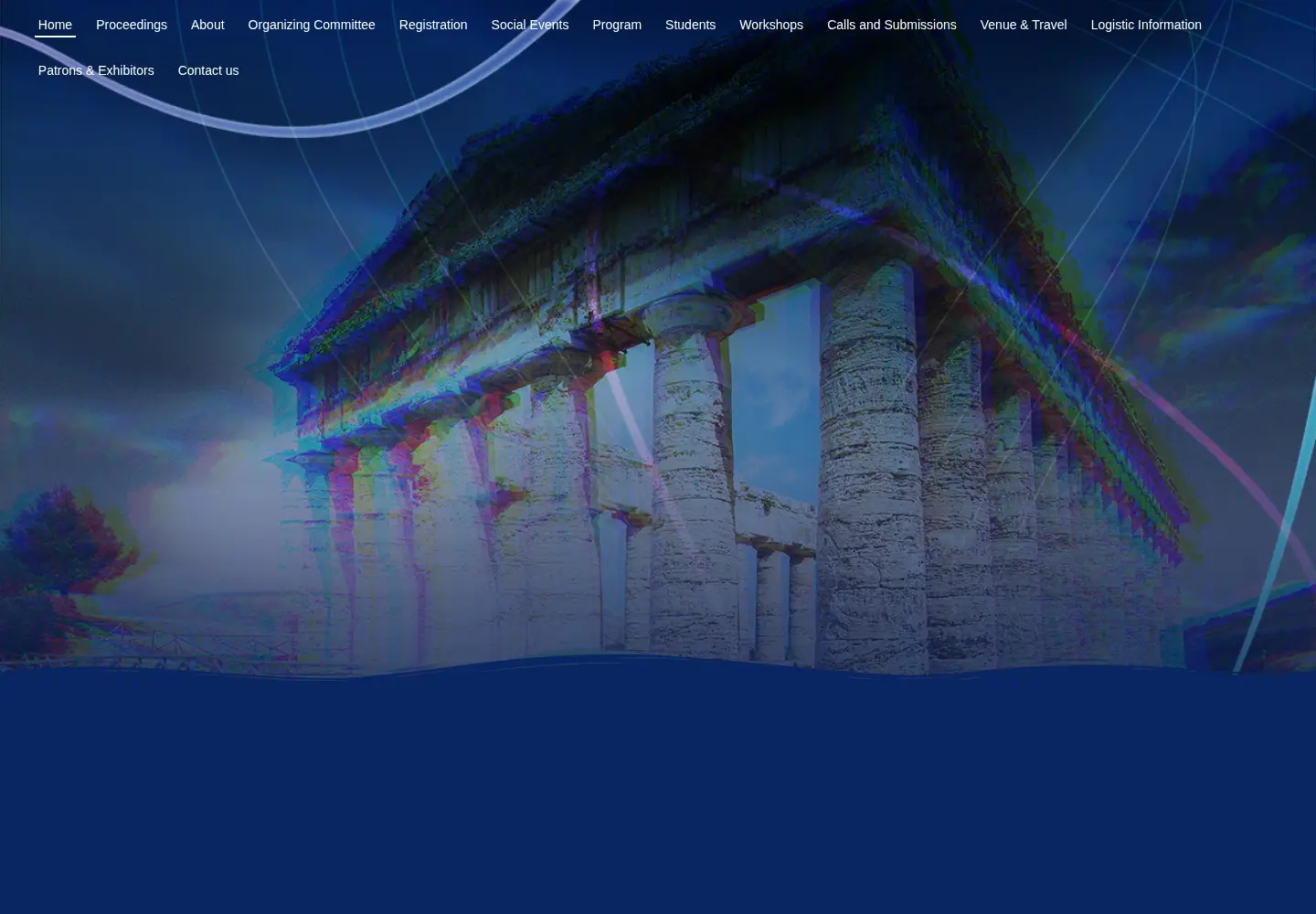 Screenshot of eusipco2025.org