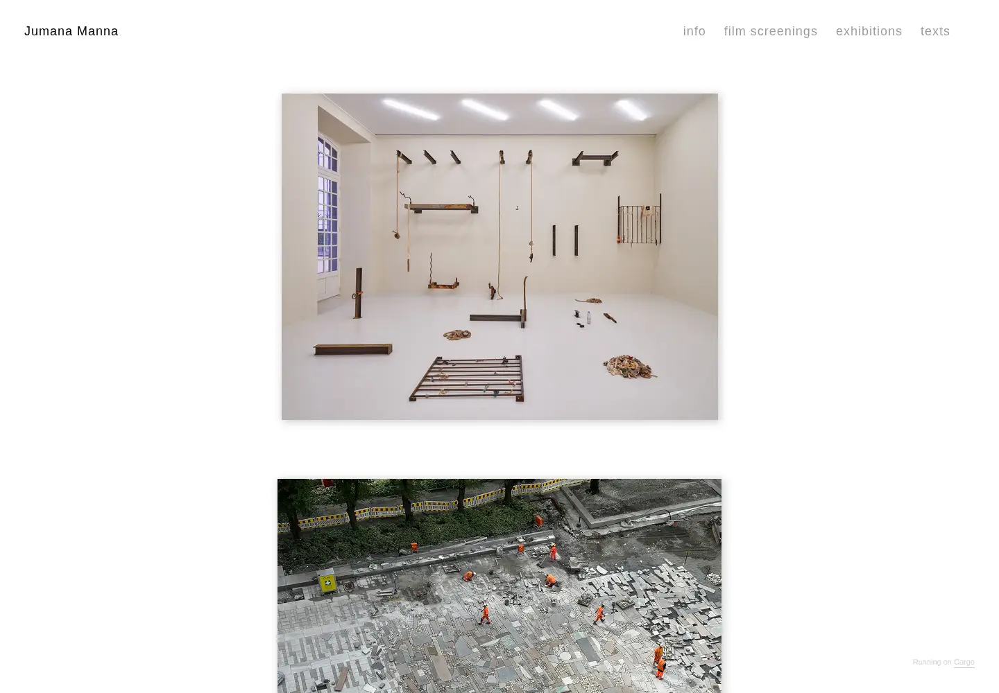 Screenshot of jumanamanna.com