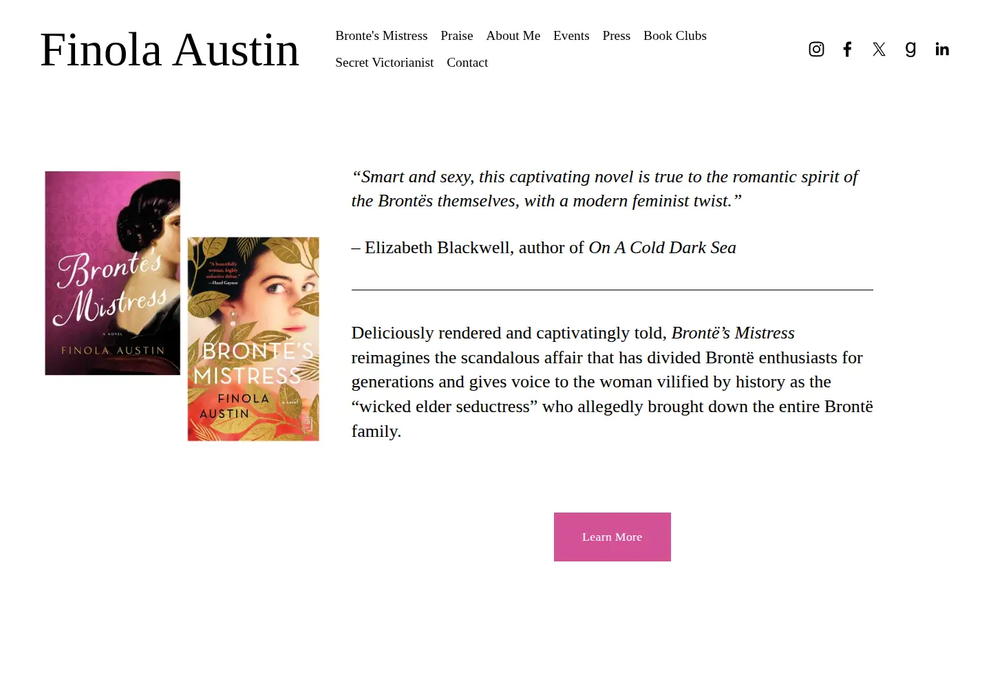 Screenshot of finolaaustin.com