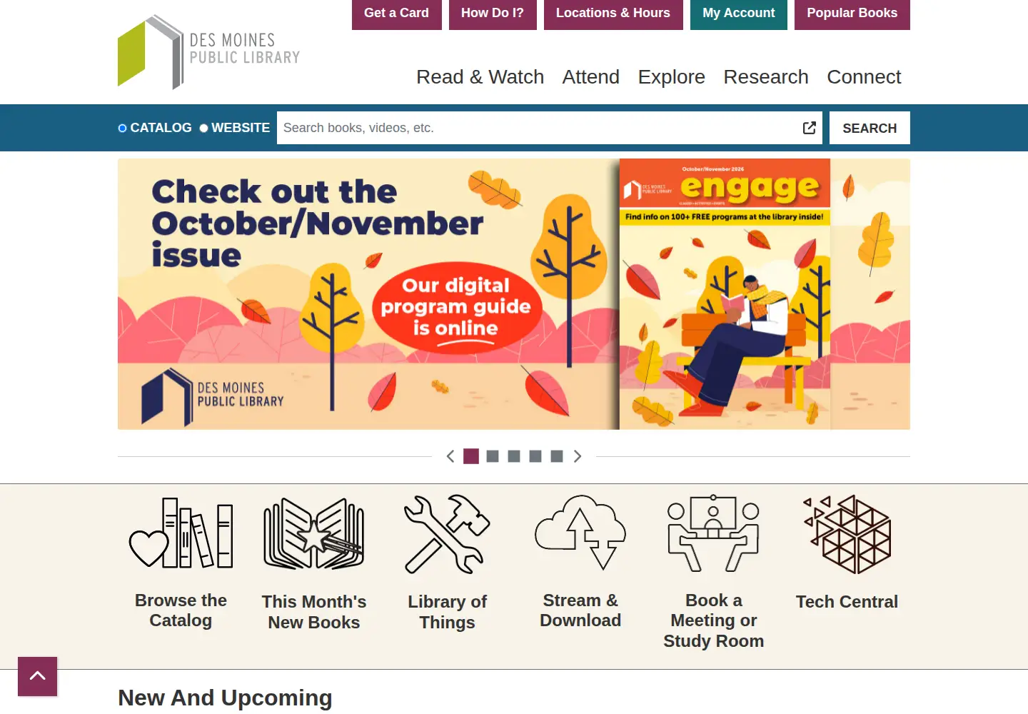 Screenshot of dmpl.org