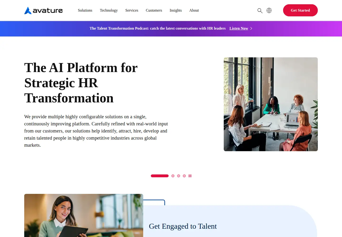 Screenshot of avature.net