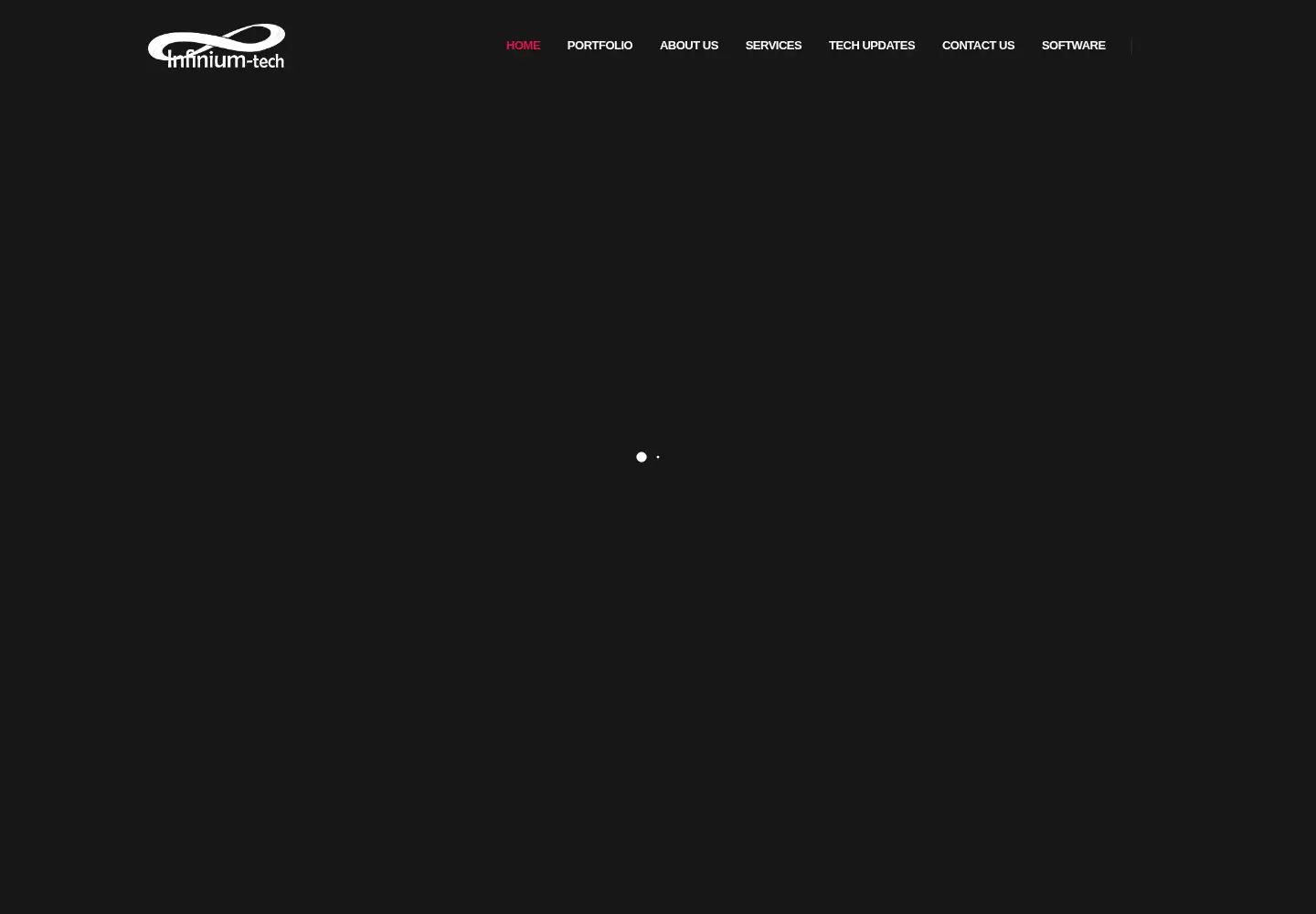 Screenshot of infinium-tech.com