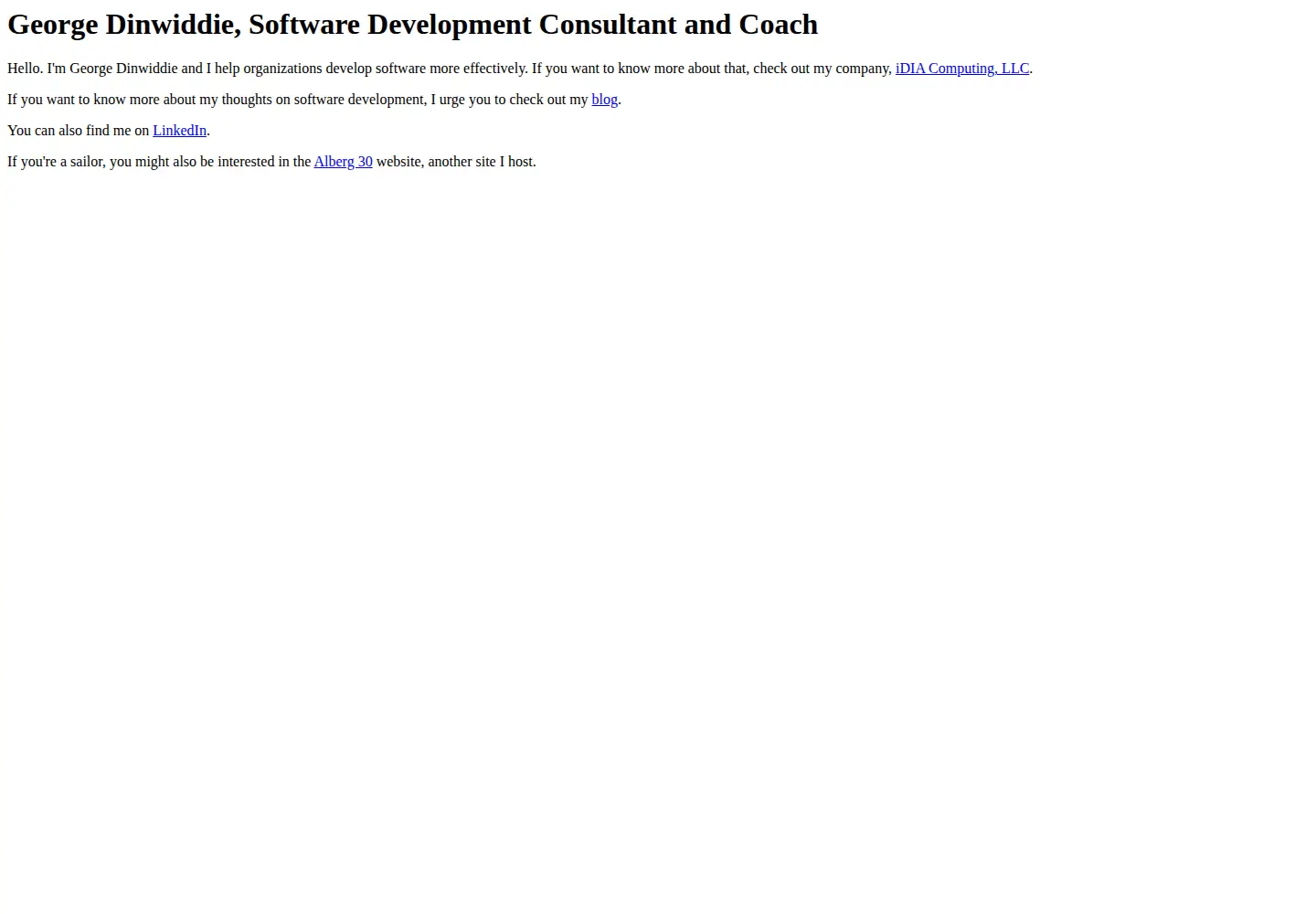 Screenshot of gdinwiddie.com