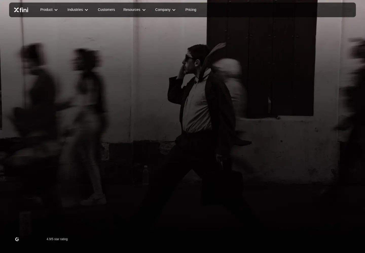 Screenshot of usefini.com