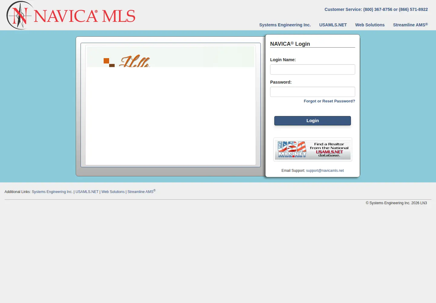 Screenshot of navicamls.net