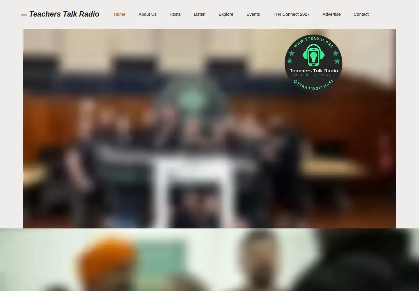 Screenshot of ttradio.org
