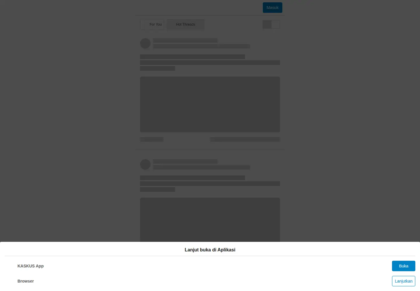 Screenshot of kaskus.co.id
