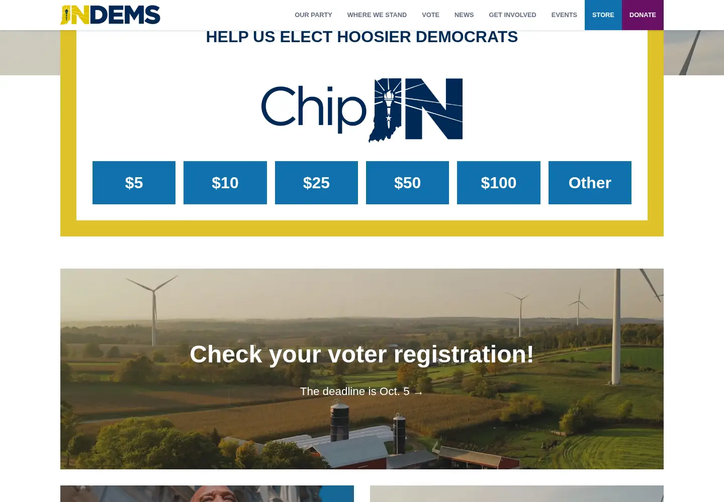 Screenshot of indems.org