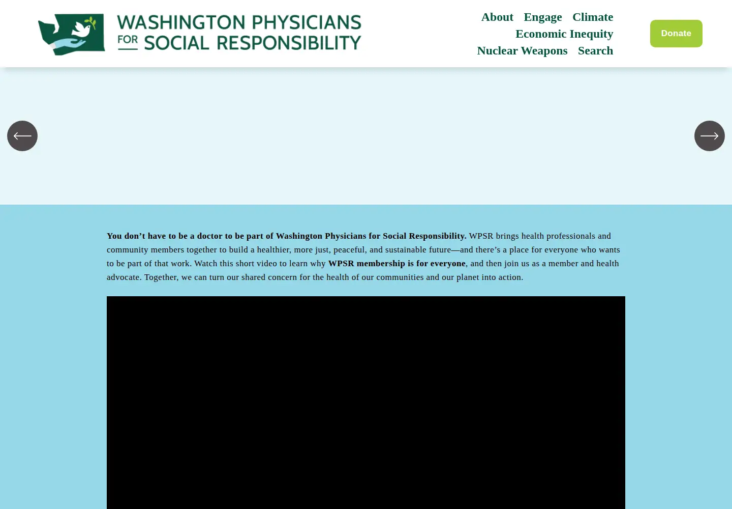 Screenshot of wpsr.org