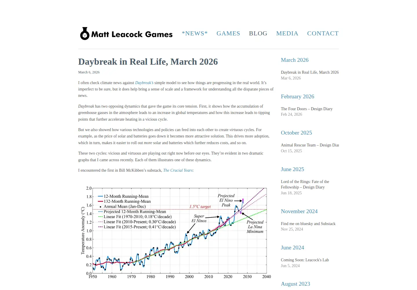 Screenshot of leacock.com