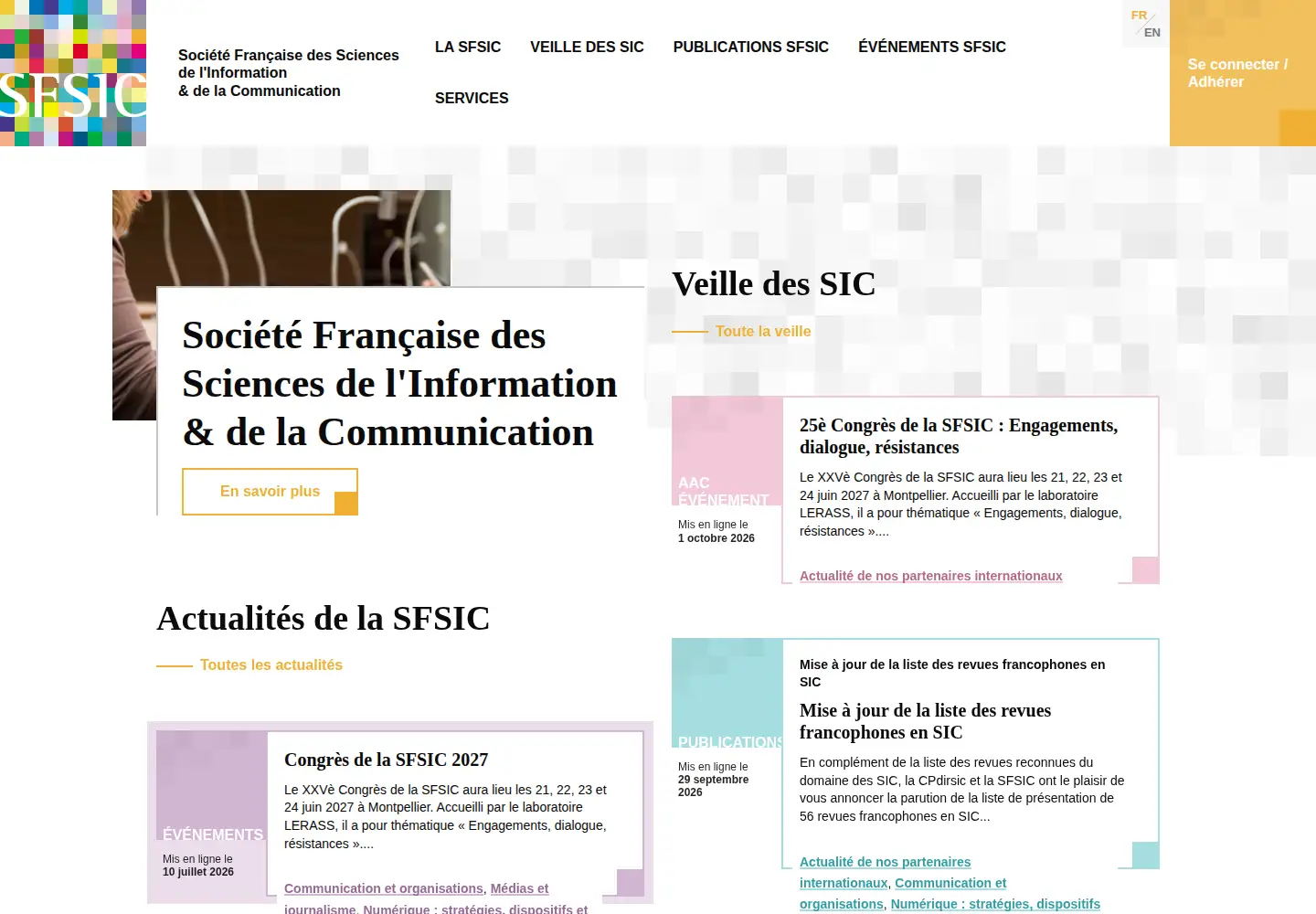 Screenshot of sfsic.org