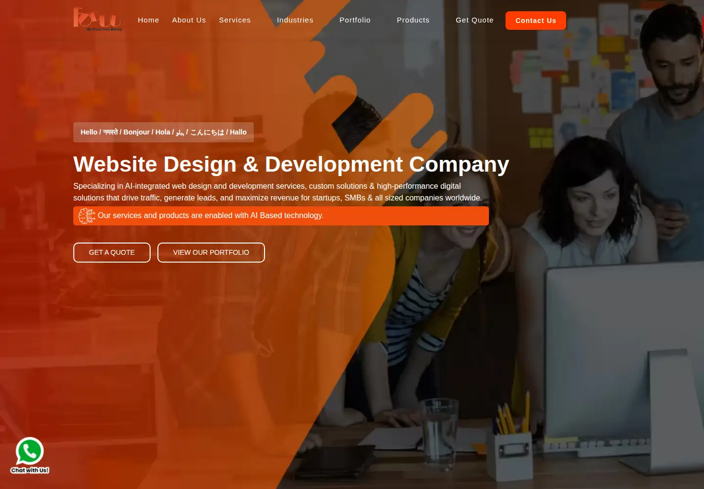 Captured homepage of foduu.com in the current scan