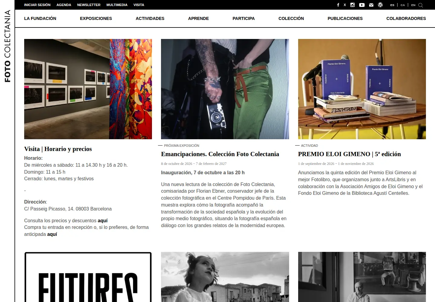Screenshot of fotocolectania.org