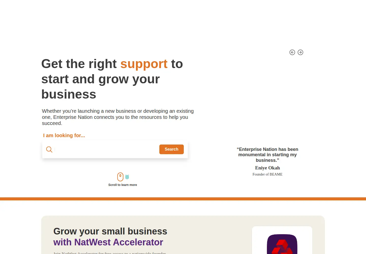 Screenshot of enterprisenation.com