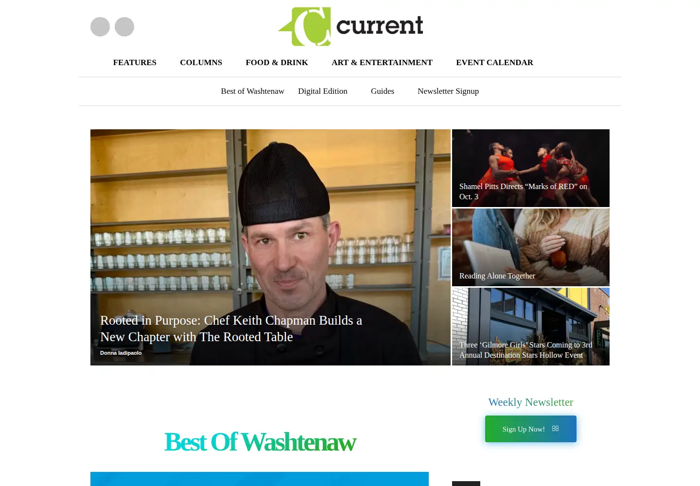 Screenshot of ecurrent.com